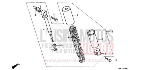 COUSSIN ARRIERE PK50N de 1992